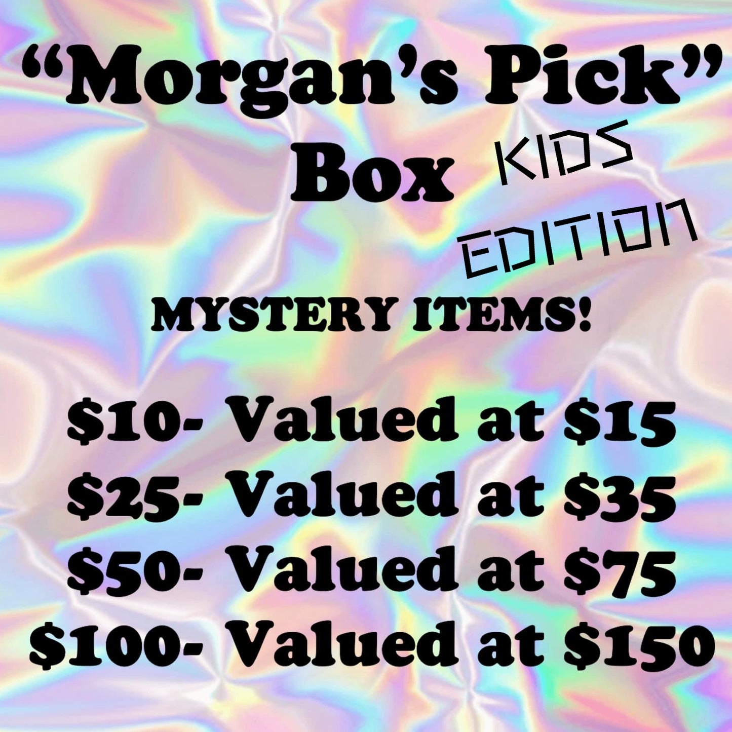 Morgans Pick Mystery Box KIDS